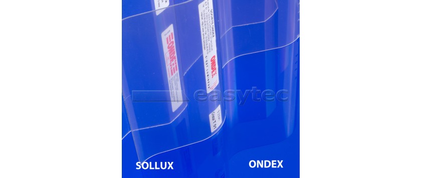 Ondex HR Lichtplatten Industrieprofile